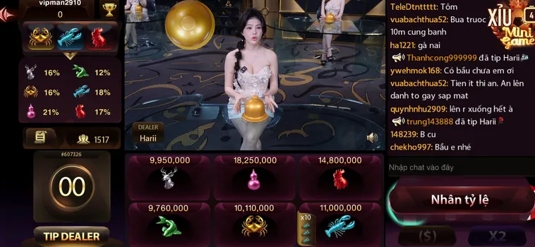 Bầu Cua Livestream Tại ManClub Đỉnh Cao Với Tỷ Lệ Trả Thưởng Cực Hấp Dẫn