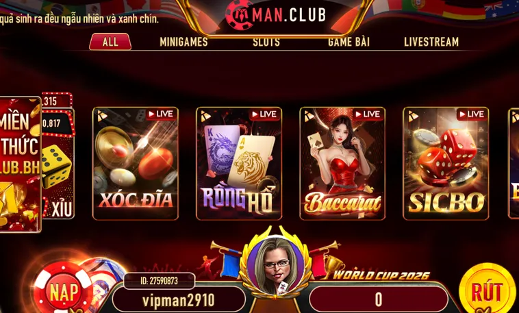 Live Casino Livestream Tại ManClub Đỉnh Cao Cho Những Tín Đồ Cá Cược Chuyên Nghiệp Đẳng Cấp