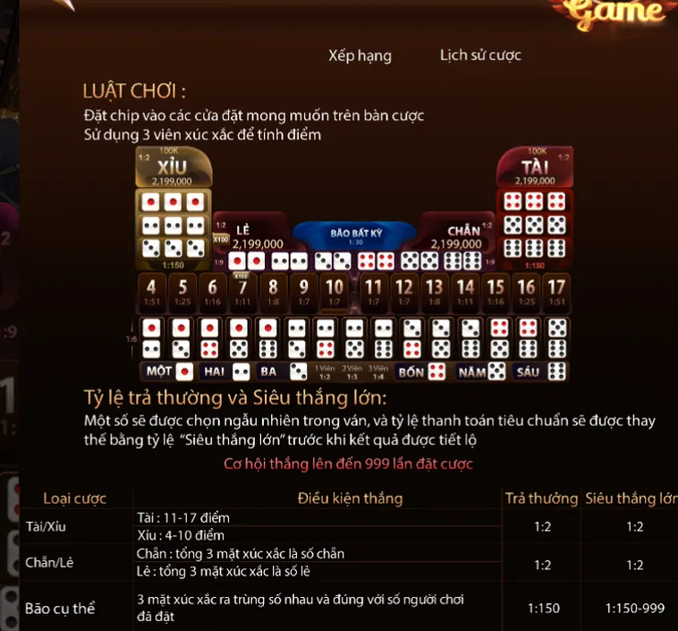 Sicbo Livestream Tại ManClub Trải Nghiệm Sòng Bài Trực Tuyến Đẳng Cấp Nhất Hiện Nay