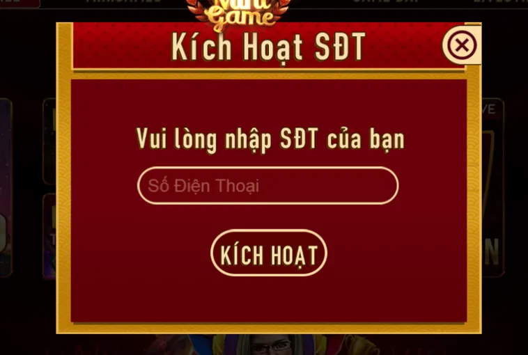 Kích Hoạt Số Điện Thoại Để Đảm Bảo An Toàn Cho Tài Khoản Của Bạn Tại ManClub 